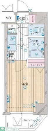 OLIO北千束の物件間取画像